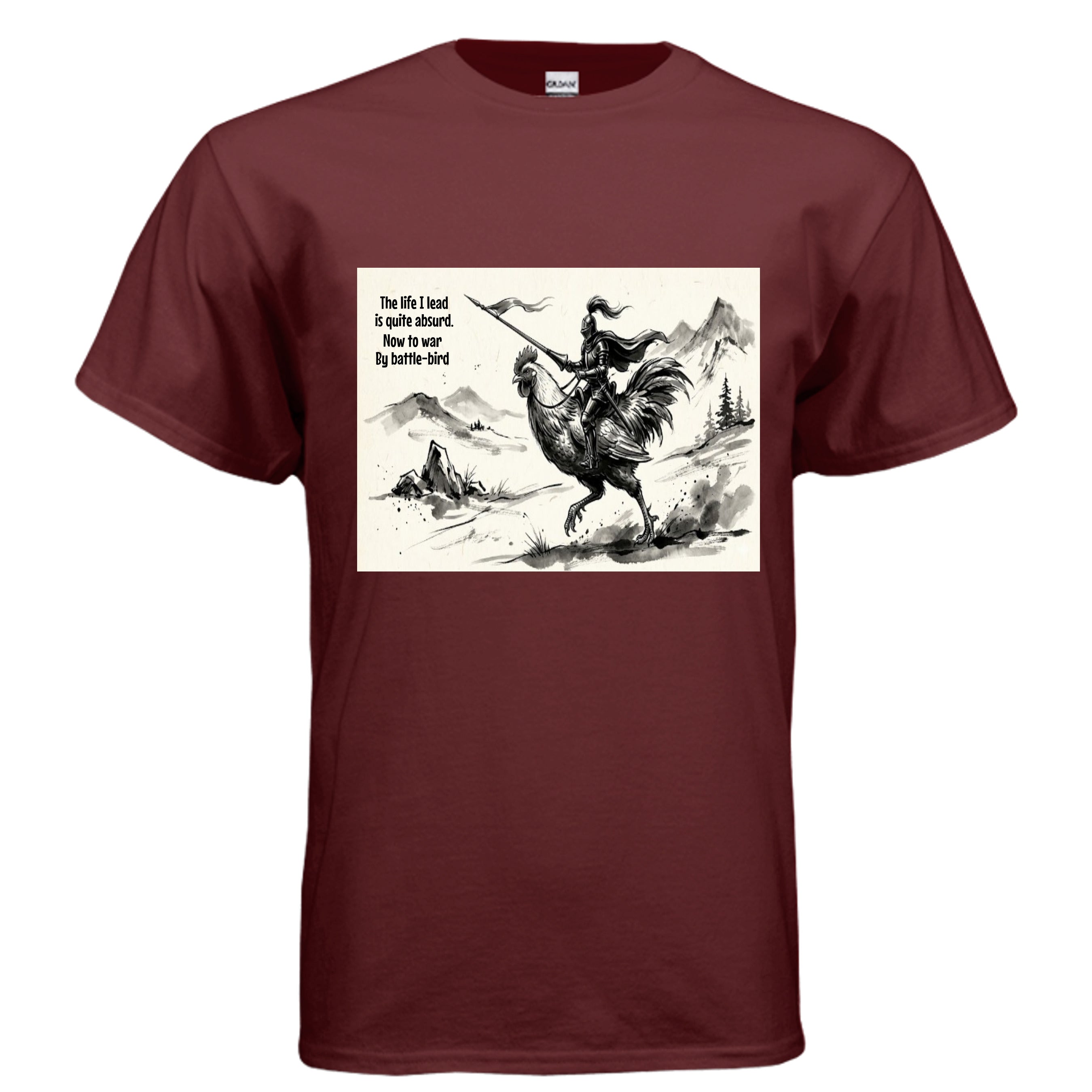 MAROON - G200 - FRONT