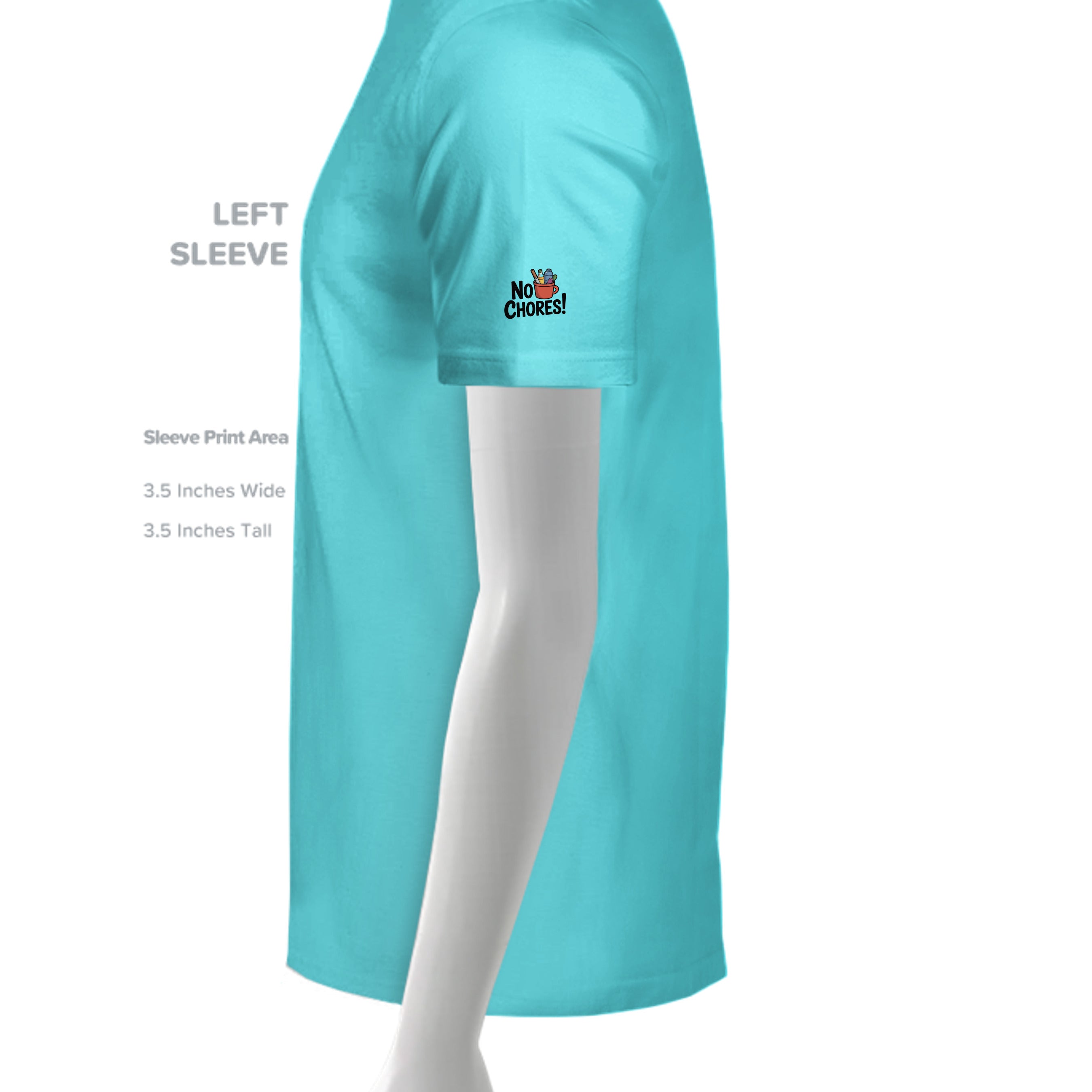 Teal - B6400 - SLEEVE_LEFT