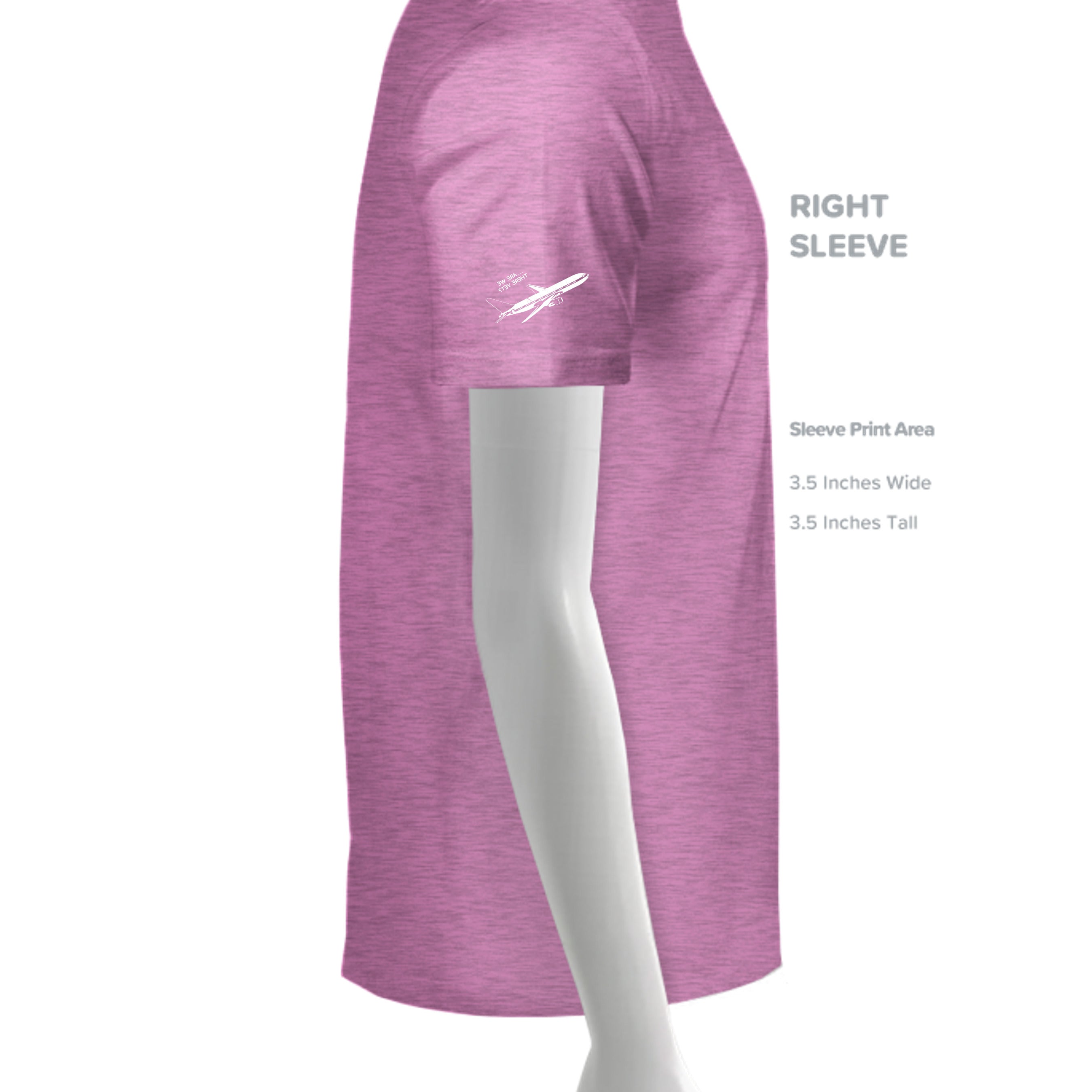 HEATHER RADIANT ORCHID - G500 - SLEEVE_RIGHT